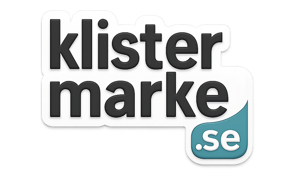 Klistermarke.se Logo